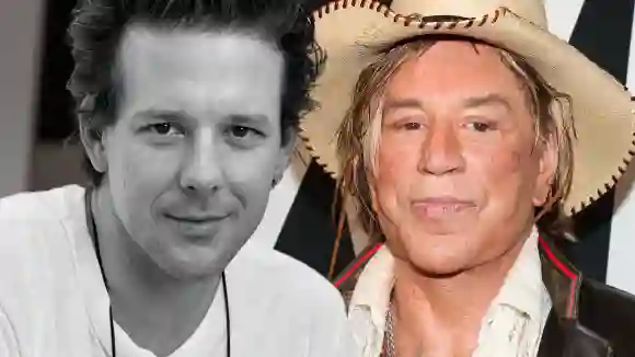 Mickey Rourke then and now