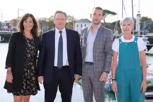 La Rochelle - Photocall Day 4 Fiona Dolman, Neil Dudgeon, Nick Hendrix and Jane Wymark attending a Photocall as part of