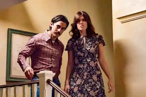 Milo Ventimiglia and Mandy Moore in 'This Is Us'