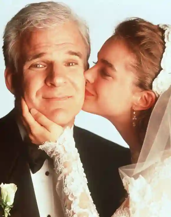 Steve Martin and Kimberley Williams 'Father of the Bride' 1991