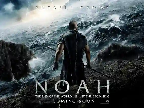NOAH, British poster art, Russell Crowe, 2014. Paramount Pictures / courtesy Everett Collection Paramount/Courtesy Evere