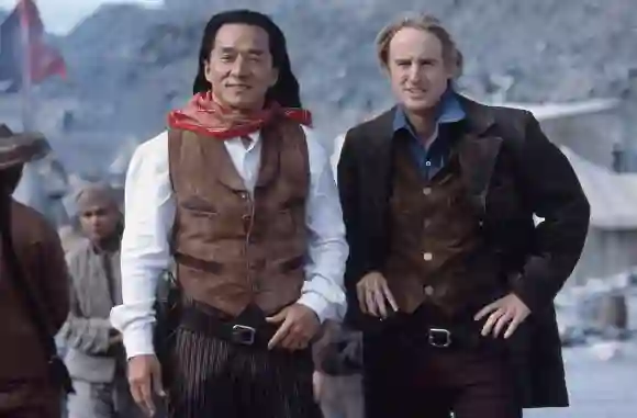 Owen Wilson et Jackie Chan "Shanghai Noon" 2000