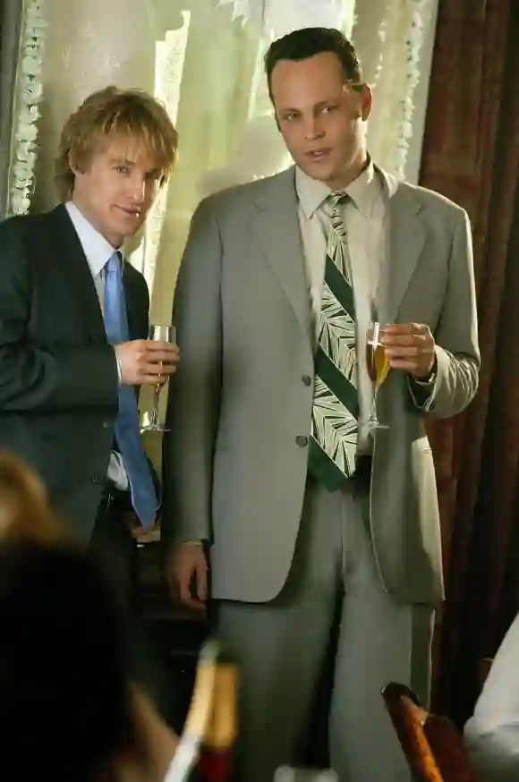 Owen Wilson and Vince Vaughn 'Wedding Crashers' 2005