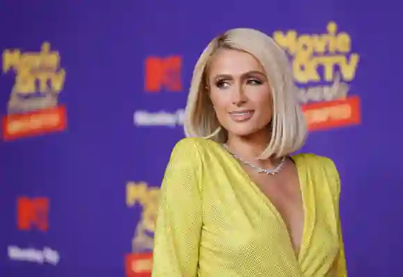 Paris Hilton attends the 2021 MTV Movie & TV Awards