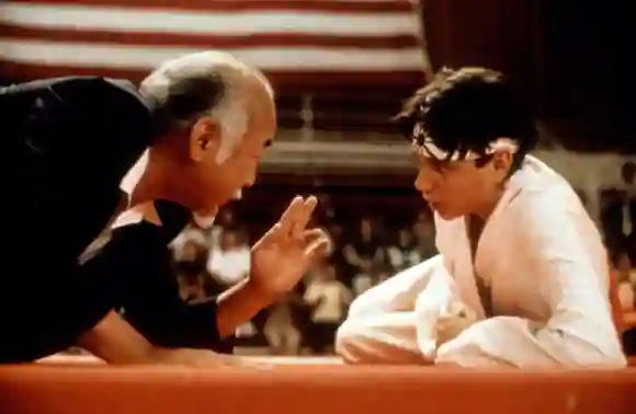 Pat Morita And Ralph Macchio