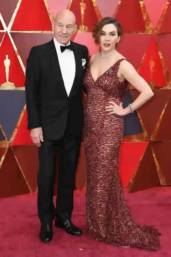 Patrick Stewart and Sunny Ozell