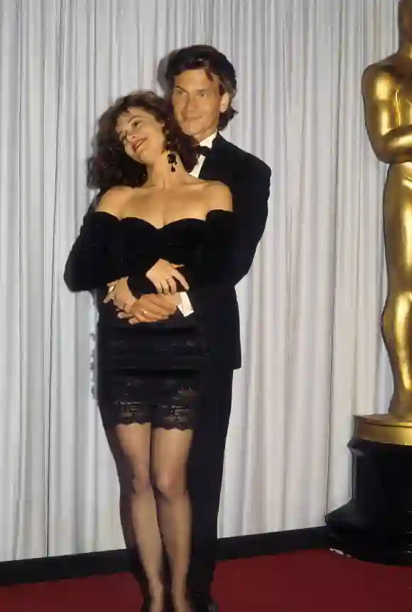 Patrick Swayze and Jennifer Grey in 1988