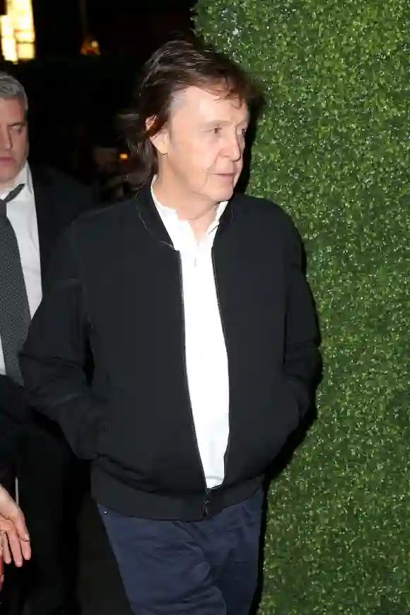 Paul McCartney después de los premios Grammy 2016
