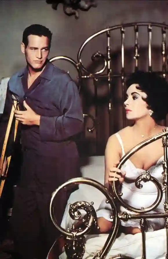 Paul Newman Movies : Cat on a Hot Tin Roof (1958) film Elizabeth Taylor cast