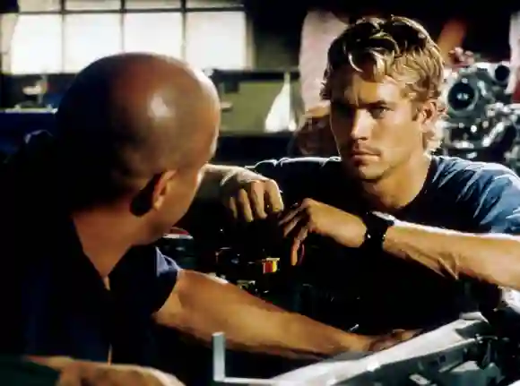 Film Stills from Fast and The Furious Vin Diesel & Paul Walker © 2001 Universal