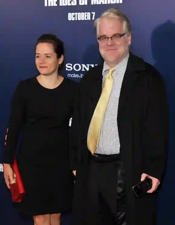 Mimi O'Donnell and Philip Seymour Hoffmann