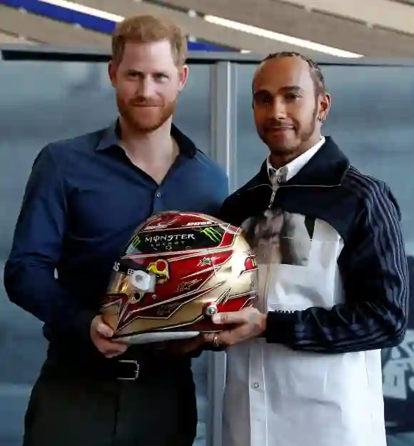 Prince Harry and Lewis Hamilton Open British Racing Museum