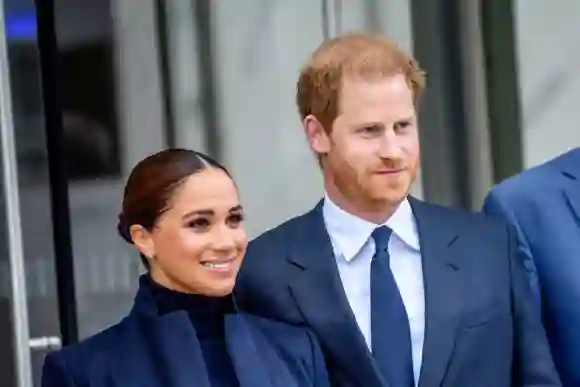 The Duke and Duchess of Sussex visit the One World Observatory with NYC Mayor Bill De Blasio