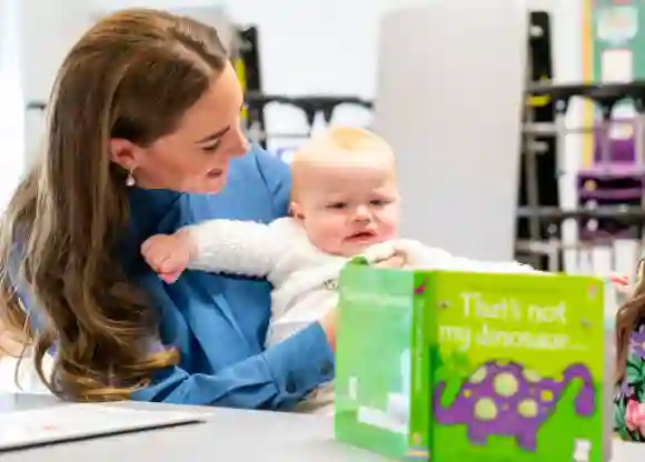 Prince William and Kate Middleton joke having more kids broody baby Scotland visit 2022 pictures photos