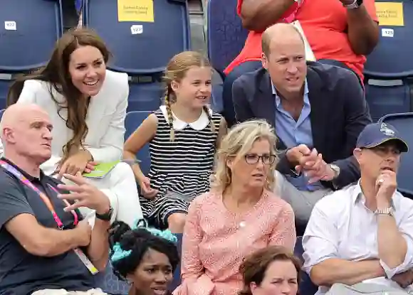 Members Of The British Royal Family Attend The Commonwealth Games