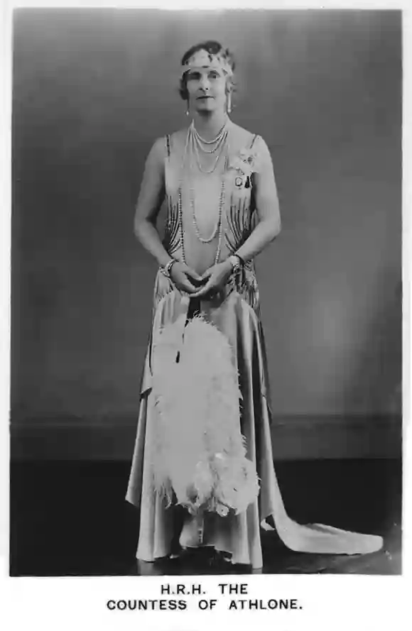 La princesse Alice, comtesse d'Athlone en 1937. La dernière descendante des petits-enfants de la reine Victoria.