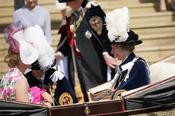 The Order Of The Garter Service At Windsor Castle