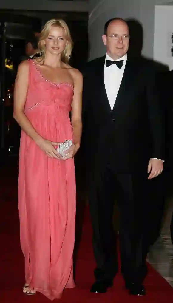 Princess Charlene of Monaco and Prince Albert in 2007