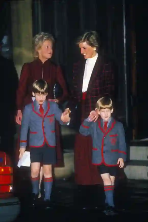 Princesse Diana, Prince William et Prince Harry album photo privé photo