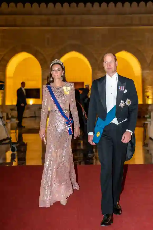 Nouvelles photos du mariage royal en Jordanie - Amman Le prince et la princesse de Galles William et Kate (ou Catherine) Middl