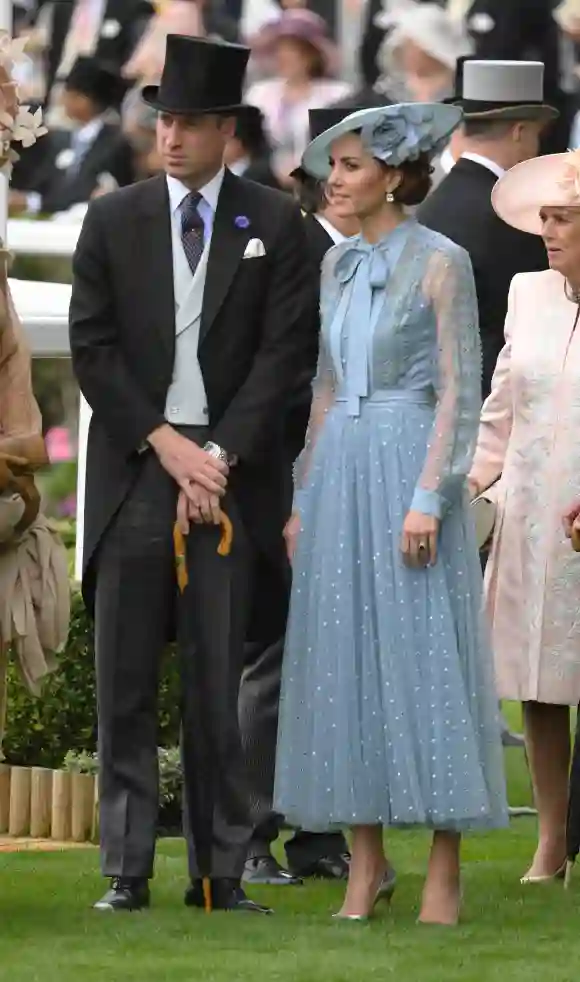 Royal Ascot Day One Ascot Racecourse Prince William Duke of Cambridge and Catherine Duchess of