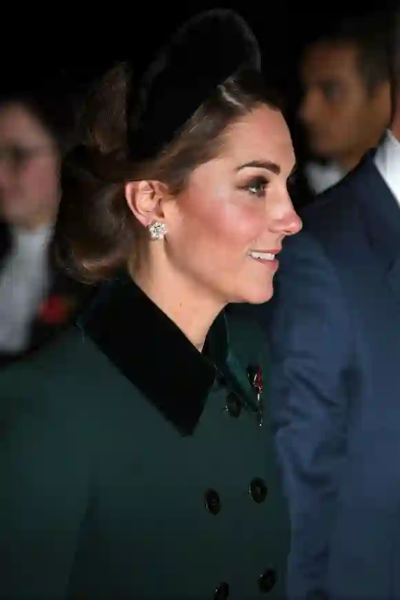 The Queen Attends A Service At Westminster Abbey Marking The Centenary Of WW1 Armistice