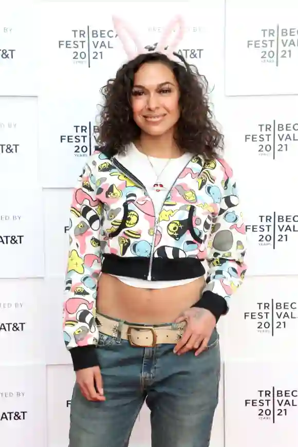 Princess Nokia attends the "WarpSound Music Experience" event during the 2021 Tribeca Festival