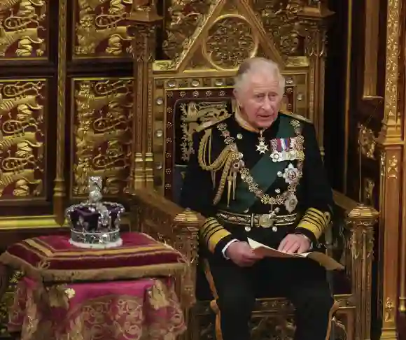 Prince Charles at the State Opening of Parliament