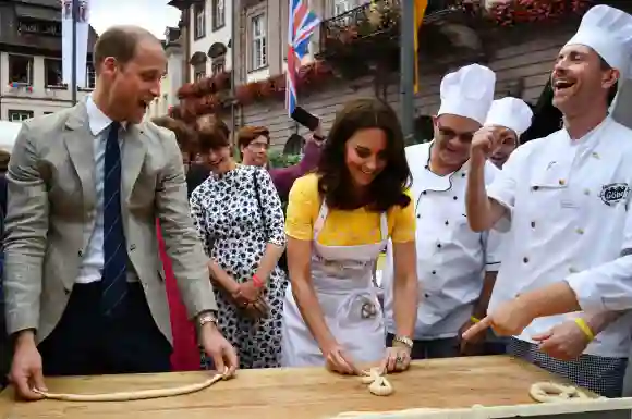 Prince William and Duchess Kate in Heidelberg