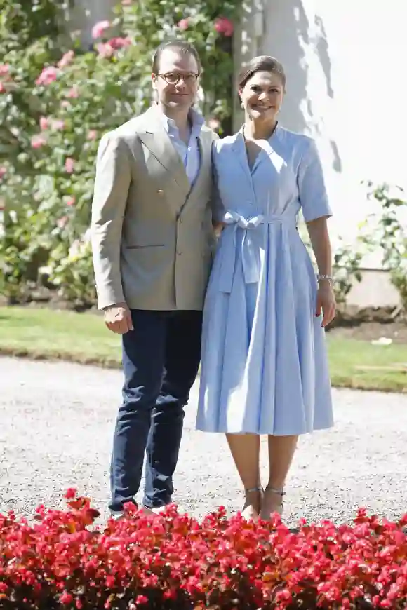 Princess Victoria and Prince Daniel at Solliden Castle