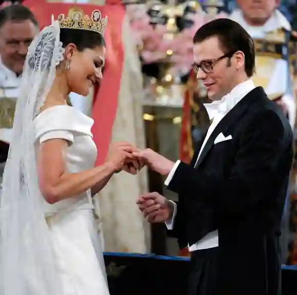 Princess Victoria and Prince Daniel at their wedding 2010