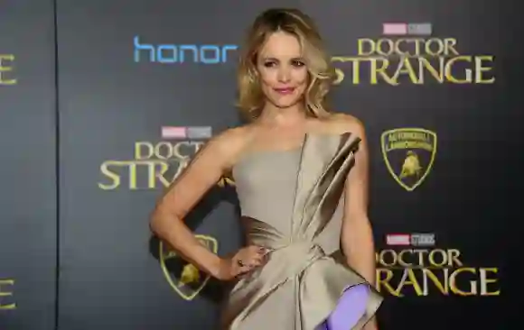 Rachel McAdams poses for photographers at the world premiere of Marvel Studios 'Doctor Strange'.