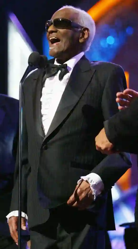 Ray Charles attends the 2004 35th Annual NAACP Image Awards