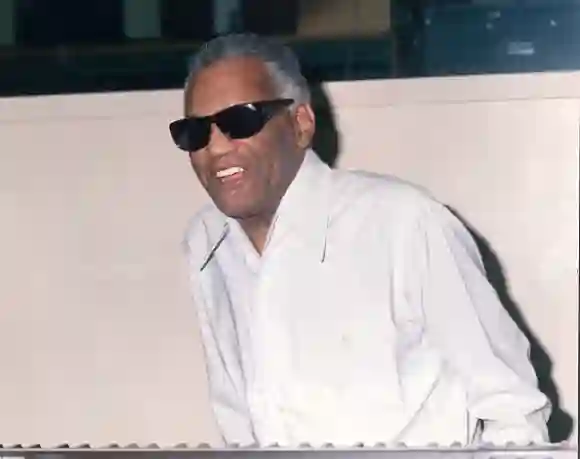 Ray Charles Arriving At Event