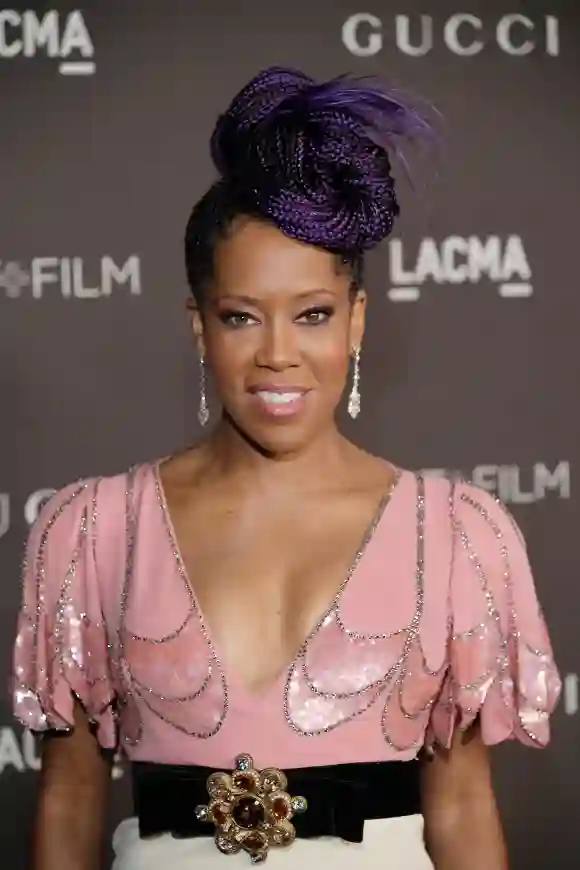 Regina King, wearing Gucci, attends the 2019 LACMA Art + Film Gala Presented By Gucci.