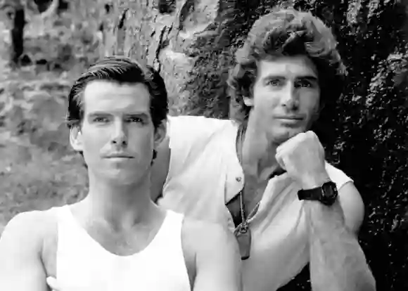 Remington Steele Cast : Hier et aujourd'hui aujourd'hui 2021 2022 où sont-ils acteur actrice stars Pierce Brosnan NBC séries télévisées