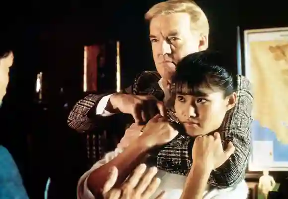 GLEAMING THE CUBE, front to back: Min Luong, Richard Herd, 1989. ©20th Century Fox-Film Corporation, TM & Copyright/cou