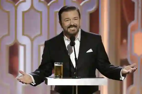 Ricky Gervais Shares NSFW Joke On Getting COVID-19 Vaccine jab picture 2021 coronavirus