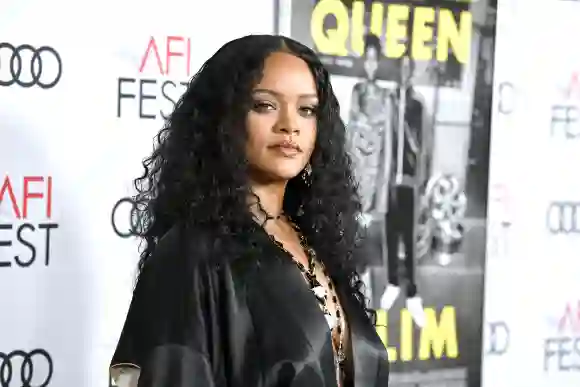 Rihanna attends the "Queen & Slim" Premiere