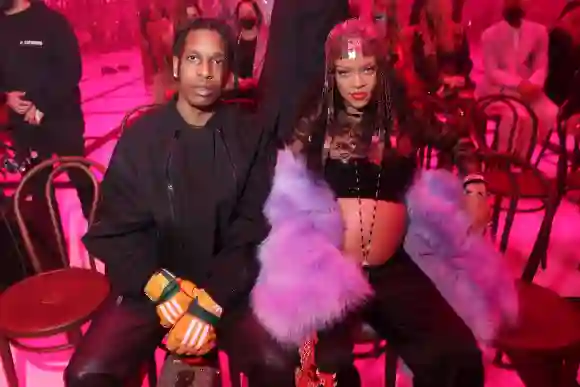 A$AP Rocky and Rihanna baby boy 2022 pregnant news