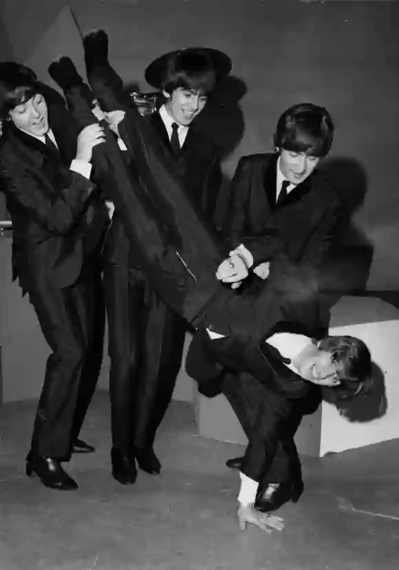 Paul McCartney, George Harrison, John Lennon y Ringo Starr