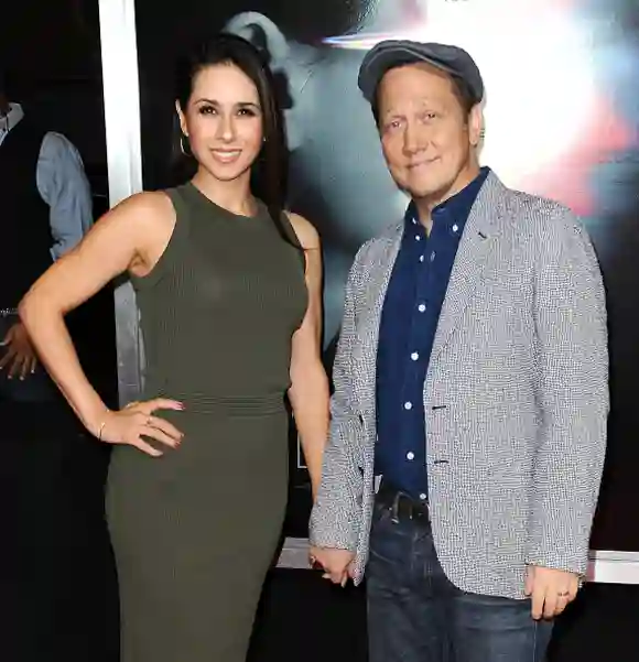 Rob Schneider and Patricia Maya