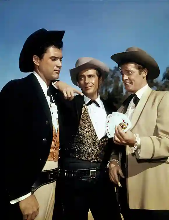 Jack Kelly, Robert Colbert & Roger Moore Television: Maverick (TV-Serie) Usa 1957-1962, / 4. Staffel, Season 4 18 Septem