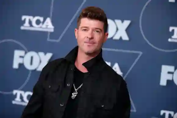 Robin Thicke participe à la soirée FOX Winter TCA All Star Party