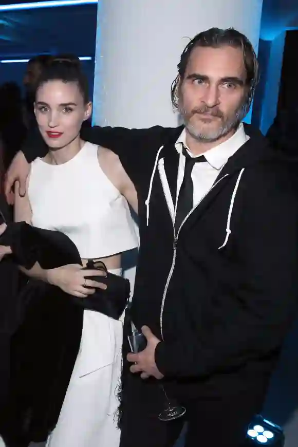 Rooney Mara and Joaquin Phoenix attend HEAVEN