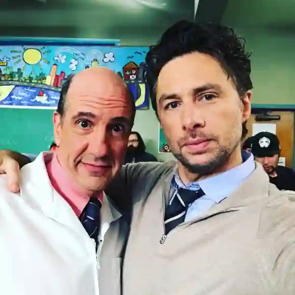 Sam Lloyd and Zach Braff