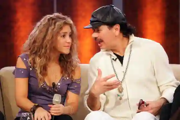Shakira y Carlos Santana