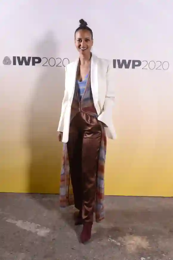Sara Nuru attends the International Woolmark Prize 2020 during London Fashion Week 2020