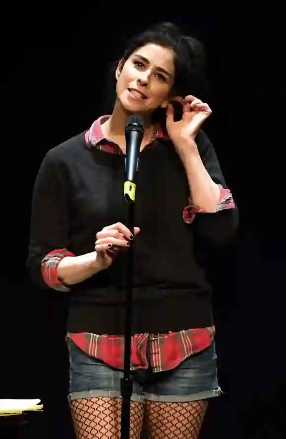 Sarah Silverman performs her stand-up comedy routine at MGM Grand Hotel & Casino.