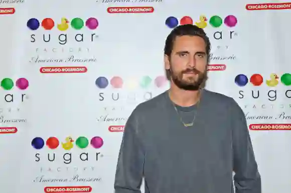 Scott Disick visits Sugar Factory American Brassiere